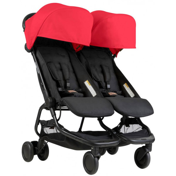 коляска Mountain Buggy Nano Duo для двойни