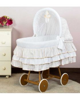 Плетеная колыбель Italbaby Love с капюшоном 