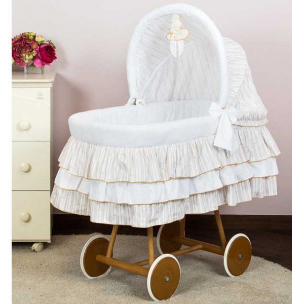 Плетеная колыбель Italbaby Love с капюшоном 
