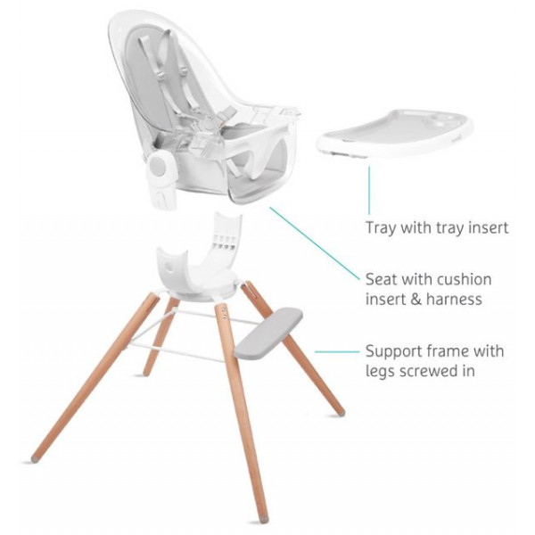 стульчик Munchkin 360° Cloud™ High Chair