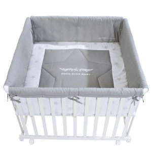 детский манеж Roba Rock Star Baby 100x100 см