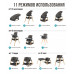 Стульчик для кормления Tutti Bambini High Chair Nova Стульчик для кормления Tutti Bambini High Chair Nova