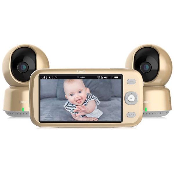 Видеоняня Ramili Baby RV1600X2 с креплением камеры в комплекте