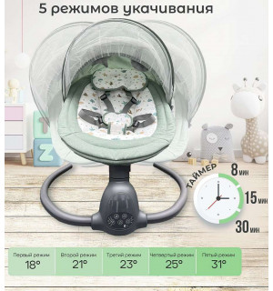 Качели детские Fiorellino mint BSN001