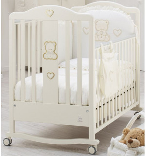 Детская кроватка Italbaby Amore (крем)