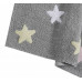 Детский ковер Lorena Canals Триколор Звезды Stars Tricolor (серо-розовый) 120*160