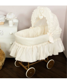 Плетеная колыбель Italbaby Amore с капюшоном Плетеная колыбель Italbaby Amore с капюшоном