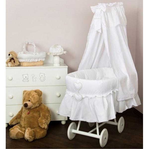 Плетеная колыбель Italbaby Amore с пологом